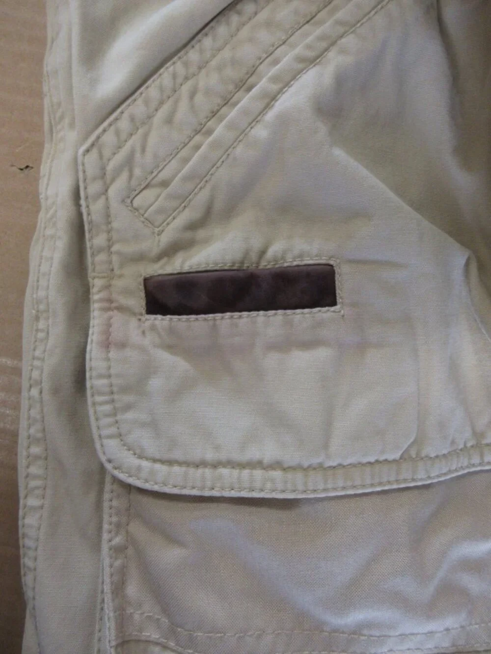 VTG Timberland Jacket Small Weathergear Barn Chore Leather Collar * - Picture 10 of 16